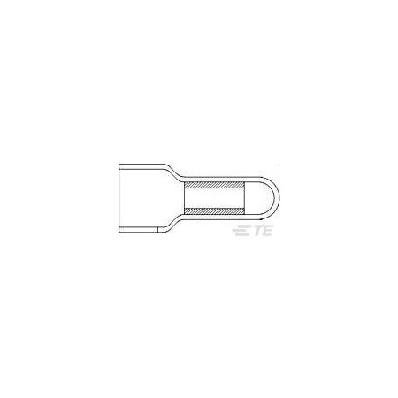 Te Connectivity End Connector  (insulated) 3.00 Standard 1-1838206-0